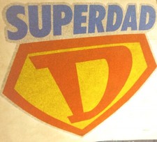   RARE  Classic Glitter Vintage Iron-On Heat Transfer