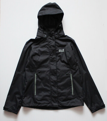 Women's Jack Wolfskin Outdoor Jacket Membrane Polyamide Black (size M)