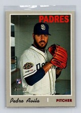 2019 Topps Heritage #684 Pedro Avila  RC Rookie  San Diego Padres