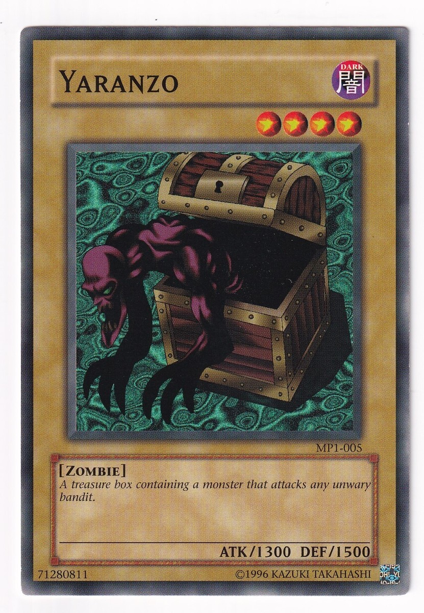 Yugioh- 1X Yaranzo - Common - Unlimited - MP1-005 - Near