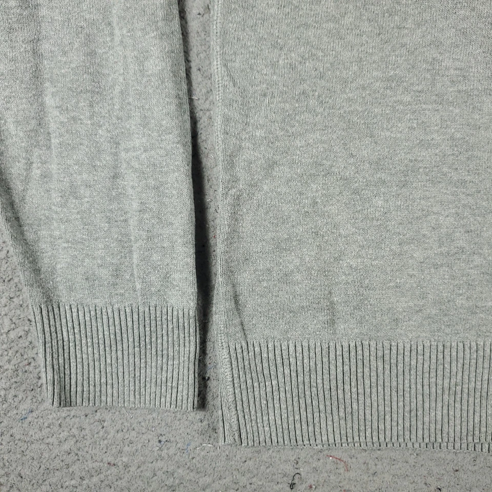 Suéter masculino Penguin Munsingwear cinza médio casual pulôver moletom - Imagem 3 de 4