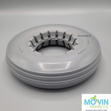 8 x 2 in. 200 x 50 Multi Rib Urethane, Invacare Power Wheelchair Tire Caster