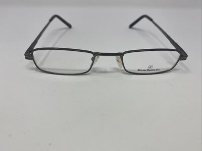 ZIMCO OPTICS EYEGLASSES FRAME OVERLOOK GUNMETAL 50/24/140 FULL RIM H350
