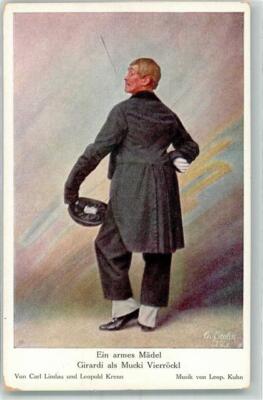 39796920 - A poor girl, Girardi as Mucki Vierroeck signed Scolik, Ch.