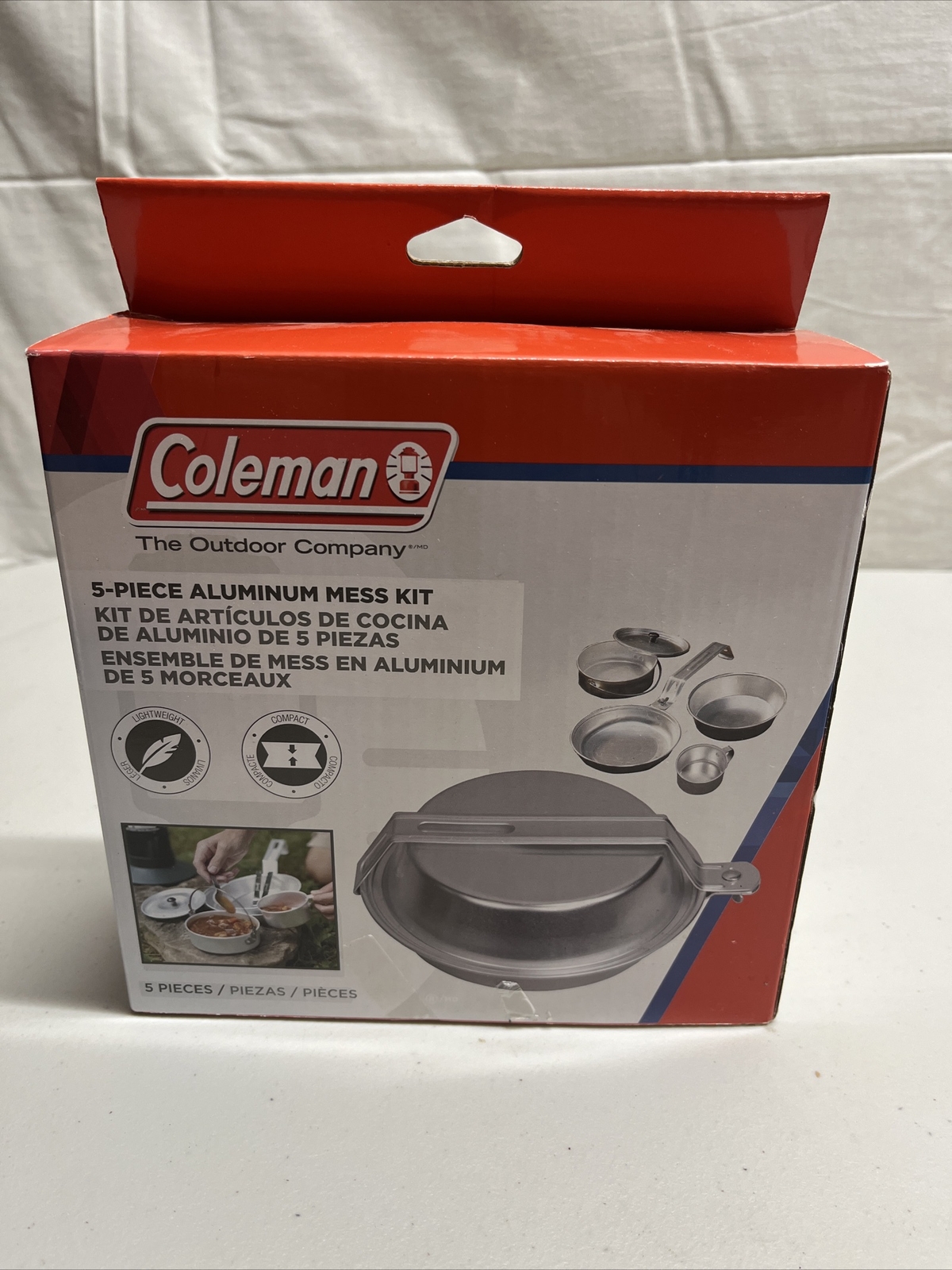 Coleman 5 Piece Aluminum Mess Kit New in Box NIB 827816509707 eBay