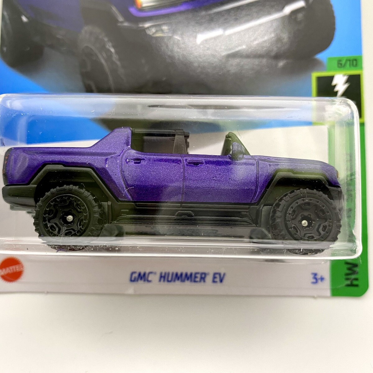 Hot Wheels GMC Hummer EV Purple #62 Mainline 2024 Case J | eBay