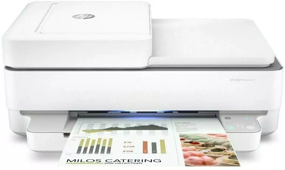 HP ENVY Pro 6432 All in One Wireless Inkjet Printer NO INKS