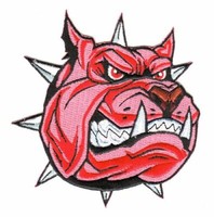 AufnäHer Patch Pitbull 9 X 9 Cm