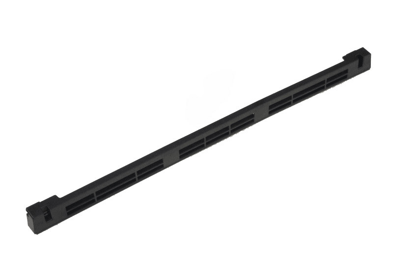 Tête de panneau de porte de four Scholtes C00273998 en verre noir