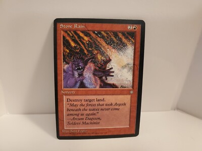 MTG / Magic: The Gathering - Ice Age - Stone Rain NM