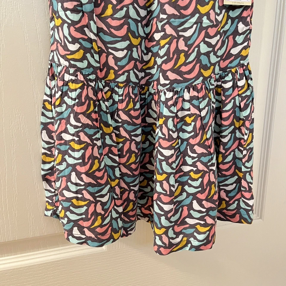 Cherokee 灰色鸟连衣裙蕾丝上衣女孩尺寸 3T 全新带标签 — 第 4/4 张图片