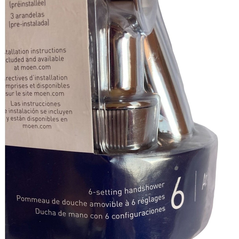 Moen 6Mode Attune Hand Held Shower Head Spot Resist Chrome Finish