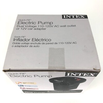 Intex Pompe à air sans fil Quick-Fill 230/12 V