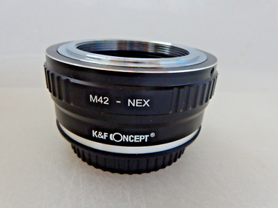 K&F Concept Lens Mount Adapter for M42 Lens to Sony NEX Alpha E-Mount Cameras