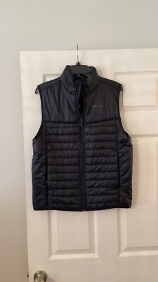 MERRELL Man Vest BNWOT color black length 28'' pit to pit 36'' two front pockets