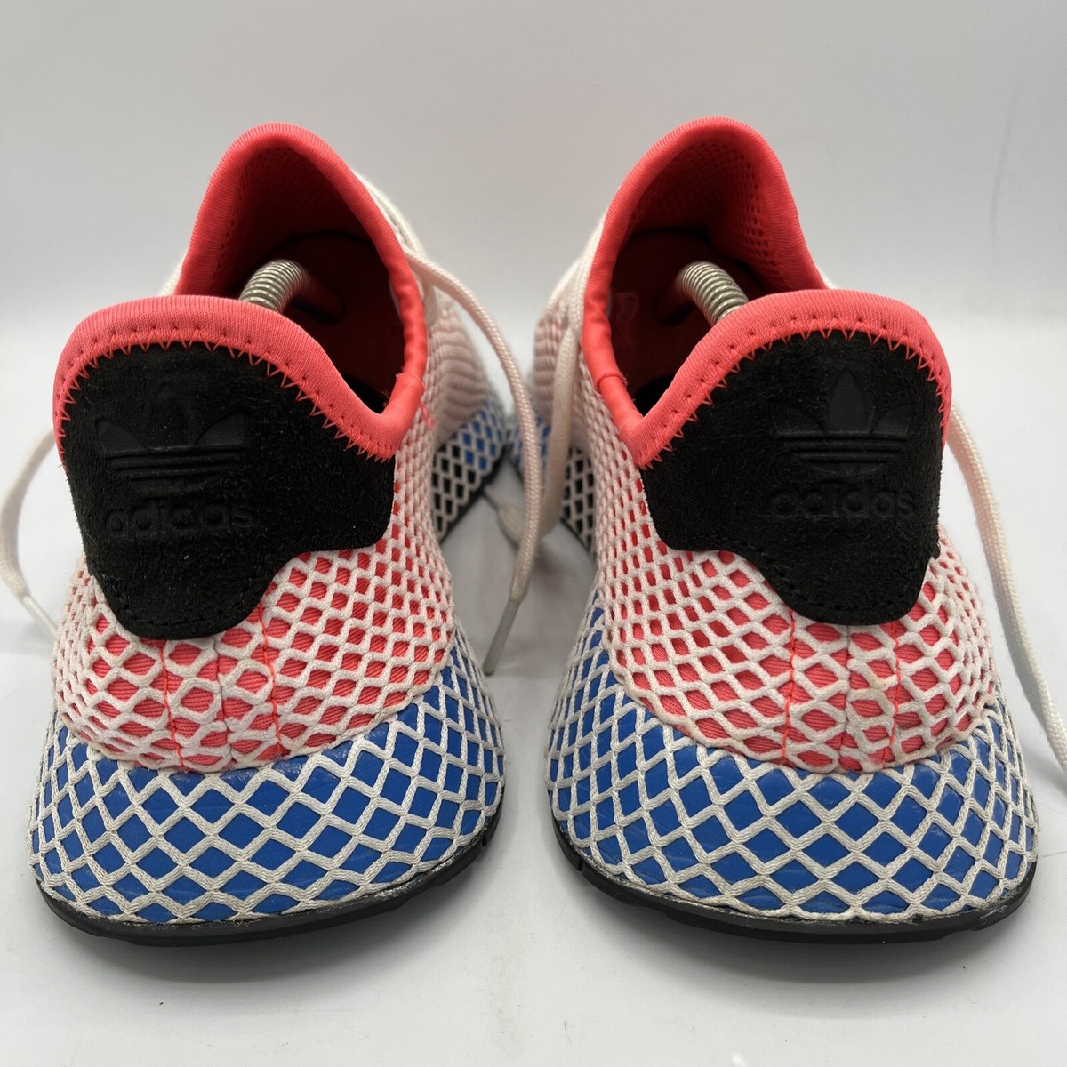 Adidas Deerupt Solar Red Bluebird CQ2624 Men display picture 1