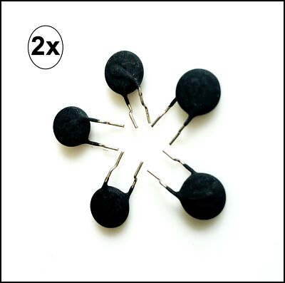 2x NTC Thermistor B57364S0259M000 2.5Ohm 9mm Einschaltstrombegrenzer #727009