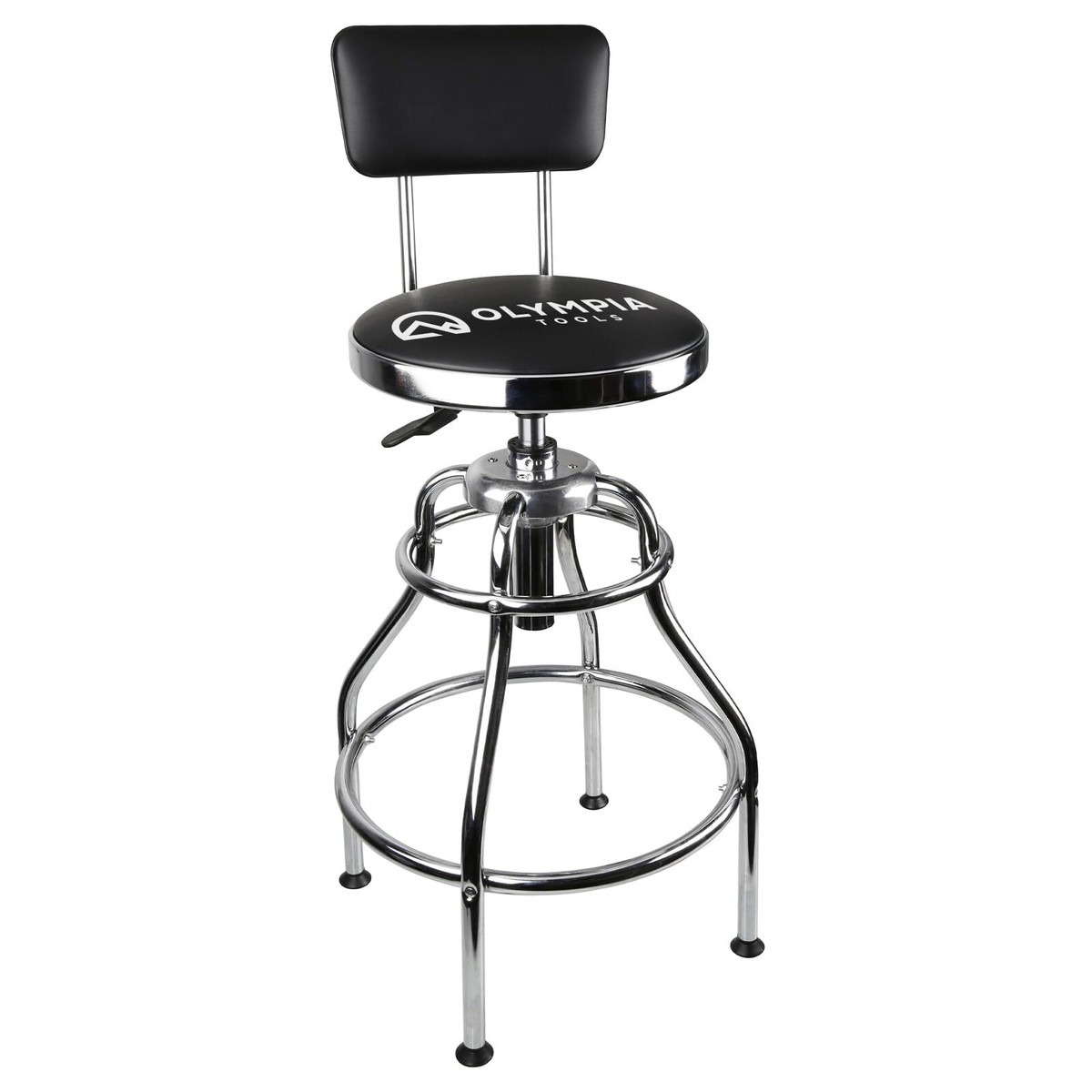 Olympia Tools 82-738 Adjustable Hydraulic Work Stool, Black | eBay