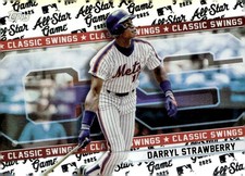 2025 Topps All-Star Game #CS-6 Darryl Strawberry Classic Swings