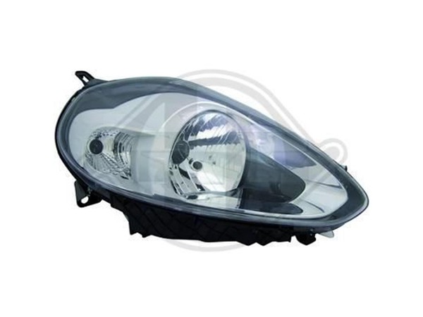 Scheinwerfer Rechts Chrom FüR Fiat Punto Evo 2009-2016-image