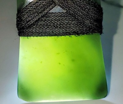 Nephrite Forest Green Toki Maori Pendant Necklace 