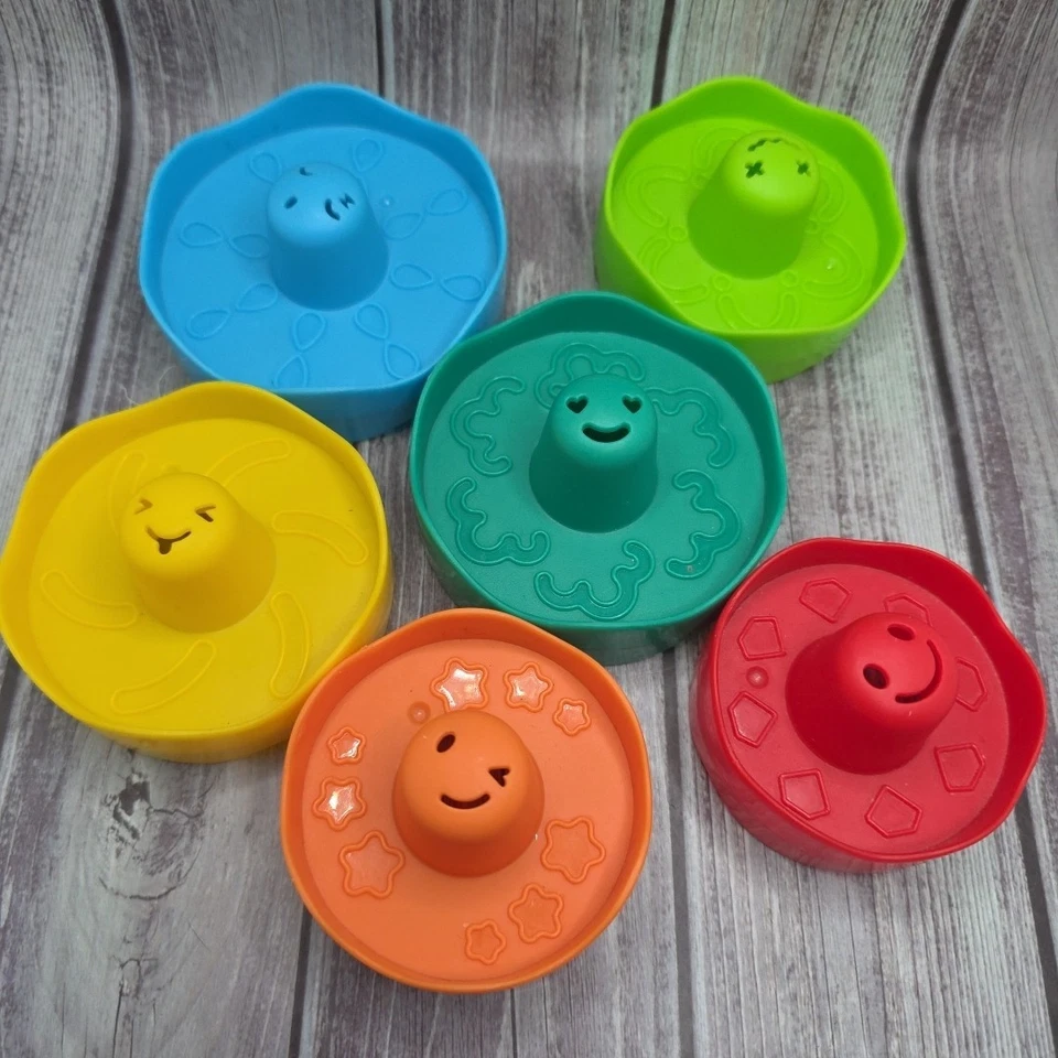 Discovery ToysStack & Spin 旋转上衣益智玩具 ~ 二手 ~ 清洁 ~ 形状良好 — 第 3/4 张图片