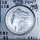 1904 O BU GEM MORGAN SILVER DOLLAR UNC MS+++ U.S. MINT RARE COIN 6811