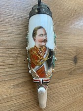 sehr selten, Reservisten Pfeiffenkopf, Porzellan, Zabern um 1891