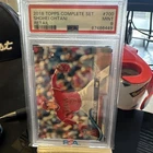 2018 Topps - Complete Sets Variation Shohei Ohtani #700 Pitching (RC) PSA 9