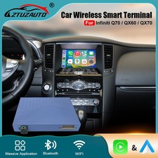 Wireless CarPlay Android Auto Retrofit kit for Infiniti QX60 QX70 Q70 2014-2020