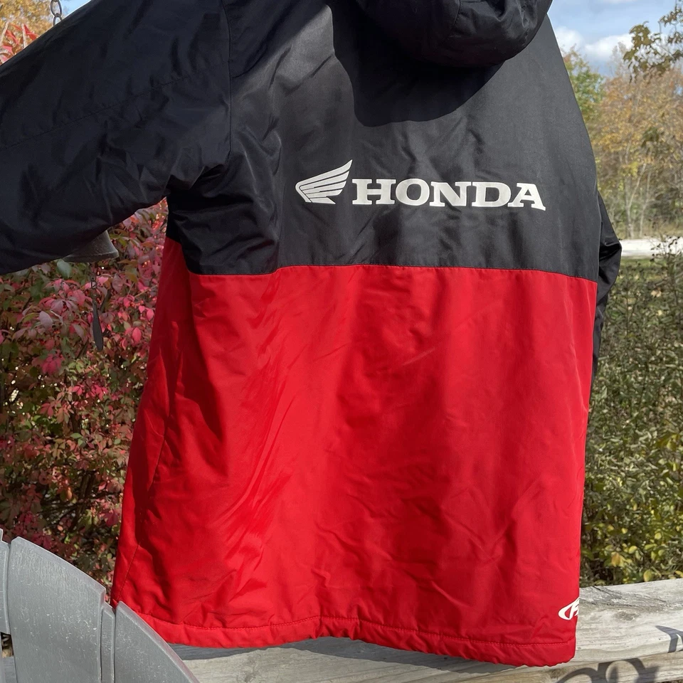 Chaqueta Honda RedFX Puffy Factory Effex lote medio bolsillos con cremallera Foto 2 de 4
