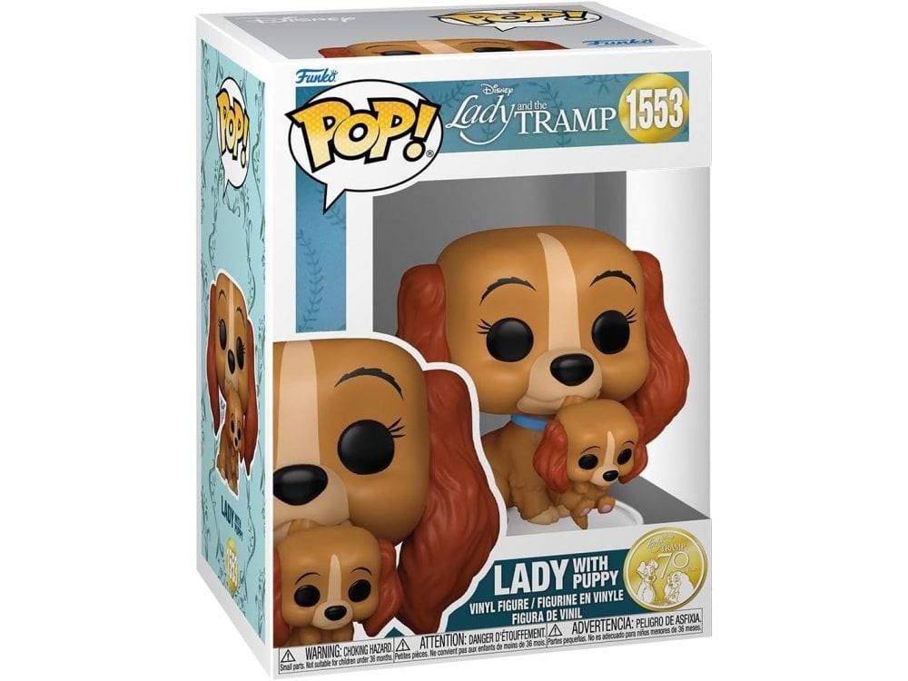 Funko POP! Disney: Lady & the Tramp - Lady With Puppy - Lady and the Tramp