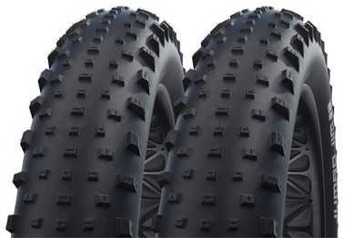 2x Schwalbe Jumbo Jim 100-559 Addix Compound Tube Type Faltreifen 26x4.00