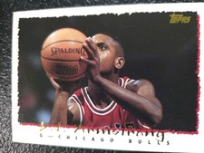 NBA - B.J. Armstrong - 1994-95 Topps -  #245 - Chicago Bulls - NM