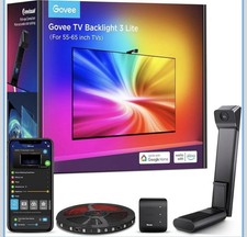 Govee TV Backlight 3 Lite 55-65 Inch, Google Home Alexa Matter Compatible