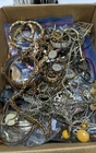 1 Pound Jewelry Costume Vintage Mix LBS  necklaces bracelets pins rings etc lbs