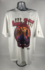 Vintage 90's Chicago Bulls 1998 NBA Finals T Shirt- Size XL see desc 