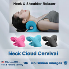 Neck Cloud Cervical Neck Stretcher Pillow Traction Device Pain Relief Mass