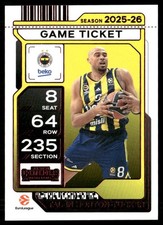 TALEN HORTON-TUCKER 2025-26 Panini Contenders EuroLeague Game Ticket Red #62