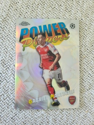 Topps Chrome UCC 2025- 2026 Power Players Gabriel Martinelli PP-3