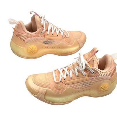 Way of Wade 10 Peach Basketball Shoes Men s Size 8 Missing Insoles
