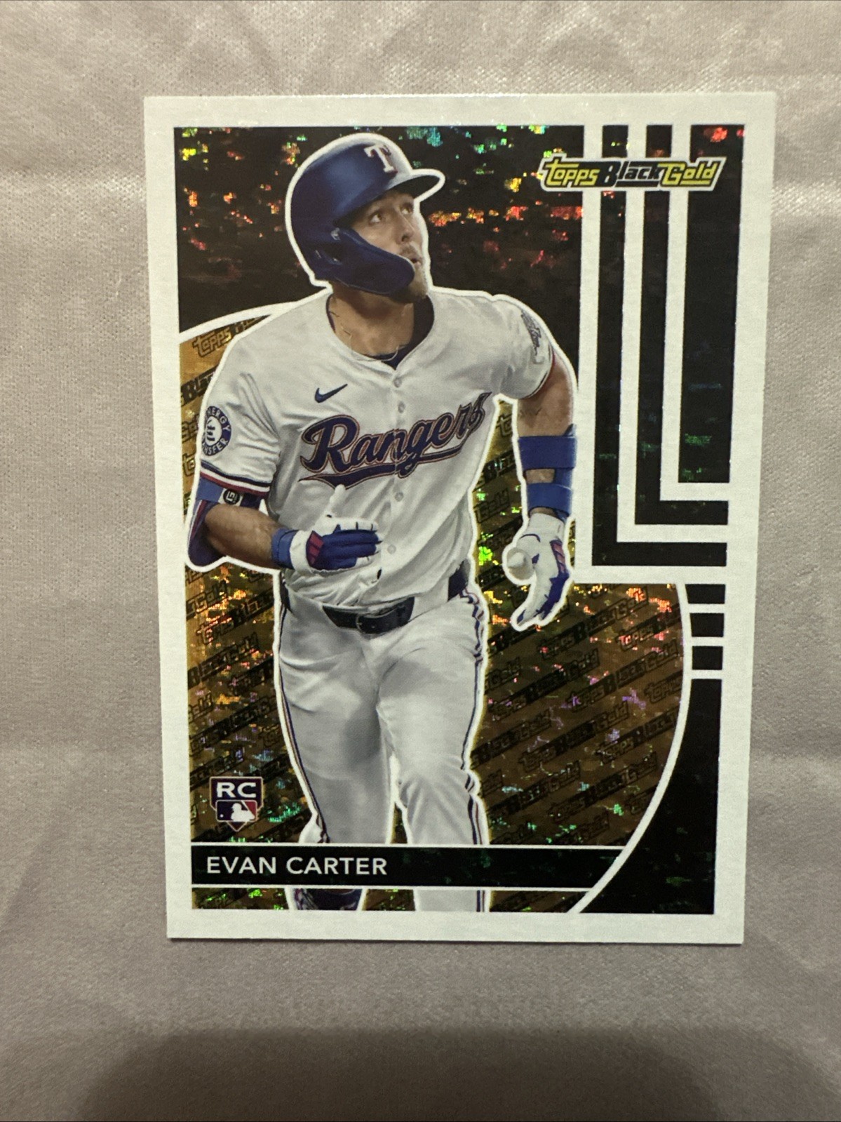 2024 Topps Update Series - Topps Black Gold Evan Carter #BG-14 (RC)