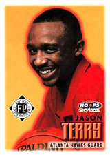 1999-00 Hoops #175 Jason Terry RC Atlanta Hawks