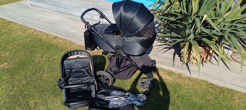 Kinderkraft Prime 2 Schwarz Kinderwagen Kombikinderwagen Sehr guter Zustand