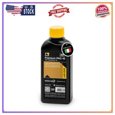 PAG 46 AC Compressor Oil with Dye 8 fl oz for R134a R1234yf Electric Vehicles