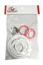 United Tampico Pinball Machine Replacement Repair Rubber Ring Kit White