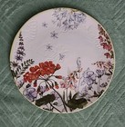 Pier 1 Import Stoneware Wildflower 8 3/4 Salad Luncheon Plate Set of 4 Botanical — photo 4