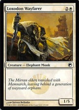 X 1 Loxodon Wayfarer NM-M Scars of Mirrodin 015 MTG Magic The Gathering