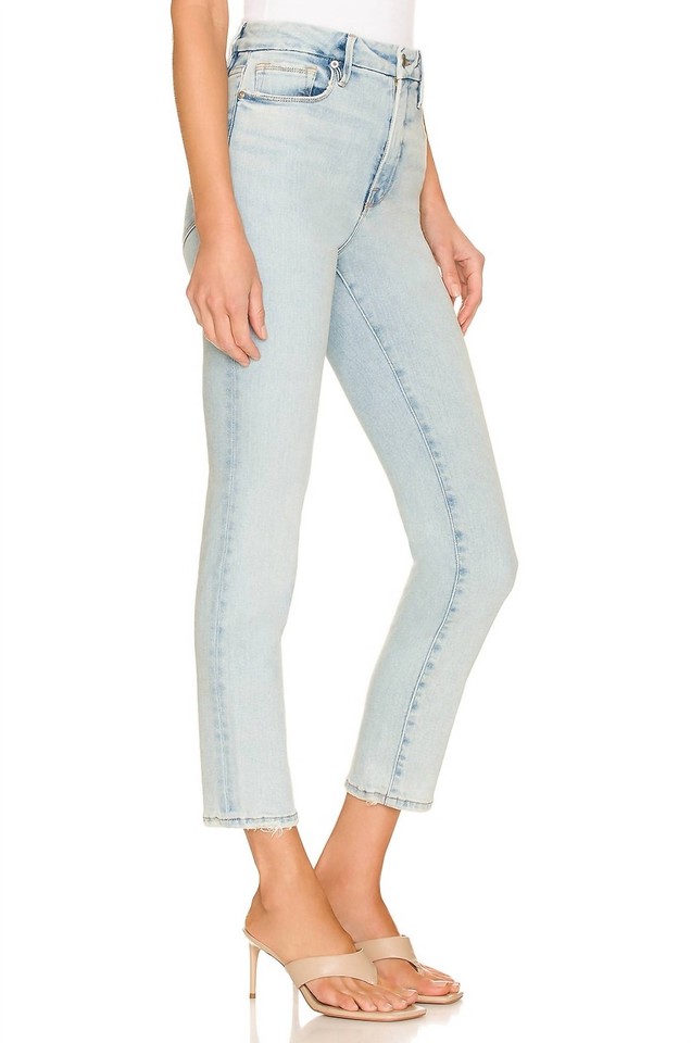 Good American Classic Natural Fray Hem Jean Size 2 198892274316| eBay