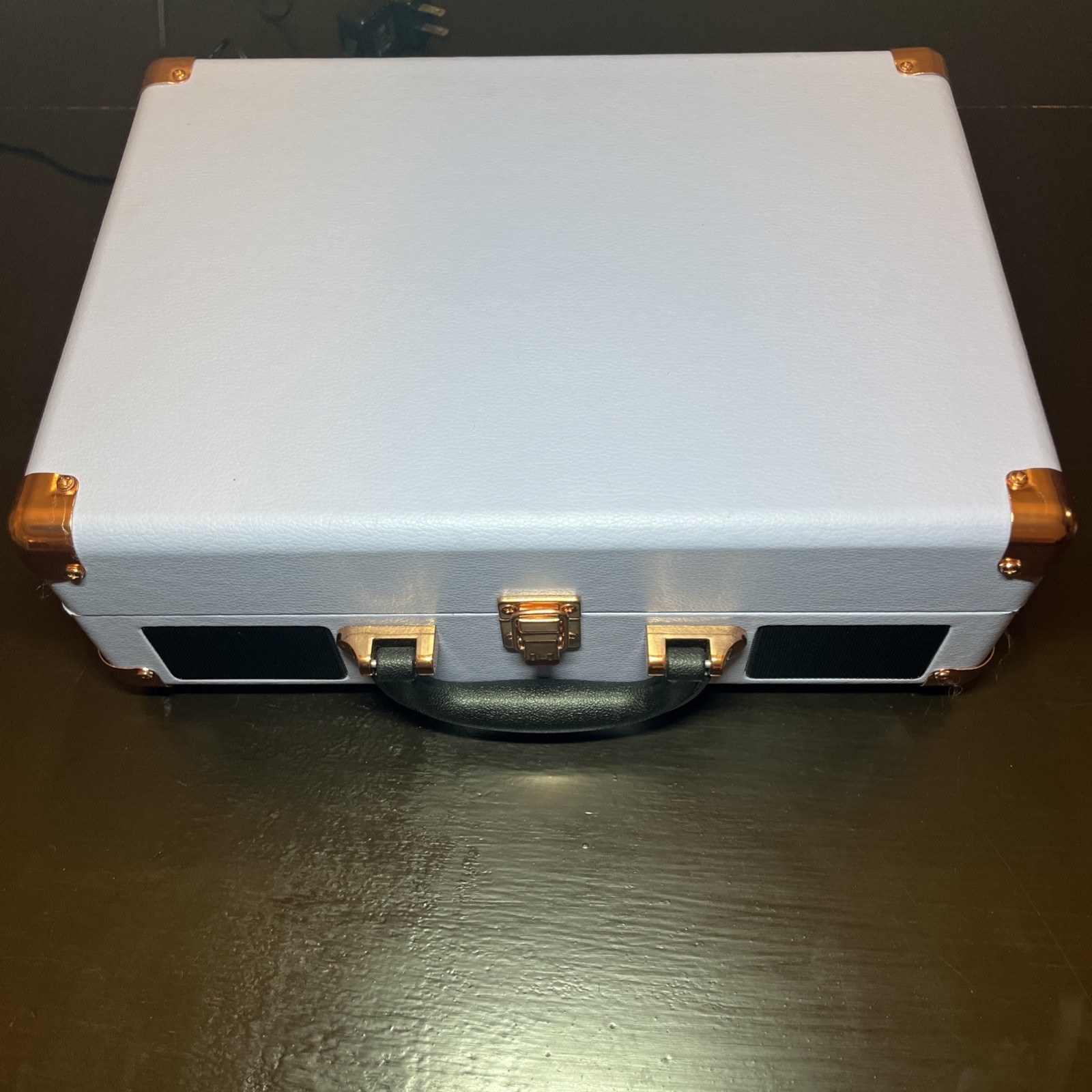 Victrola Portable Suitcase Record Player Lavender Working VSC-550BT